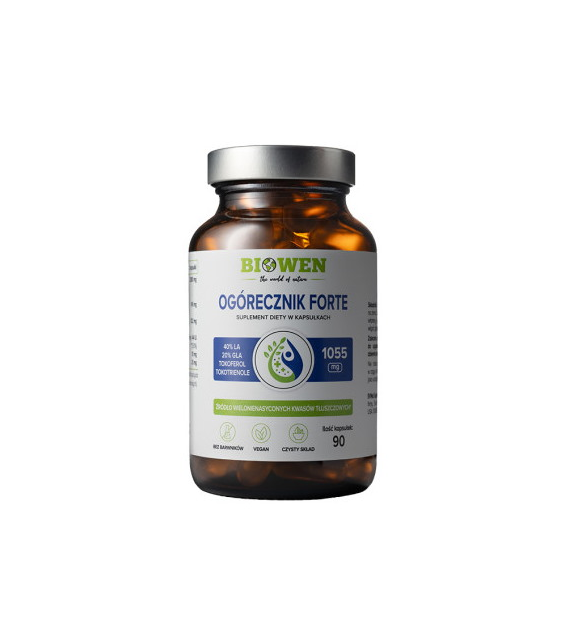 BIOWEN Ogórecznik forte 1055mg, 90 kaps.