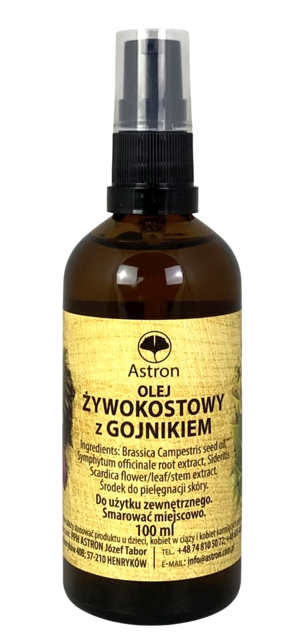 ASTRON Olej zywokostowy z gojnikiem 100ml