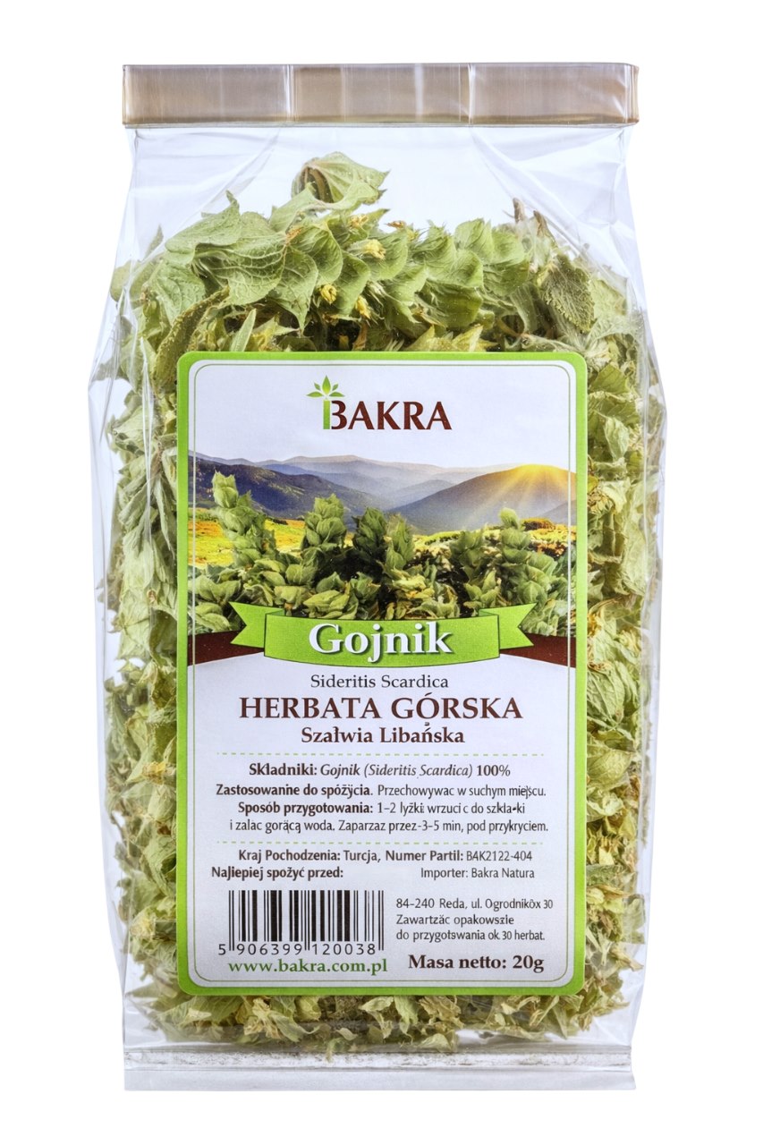 Bakra Gojnik 20g- herbata gorska ( szalwia libanska)