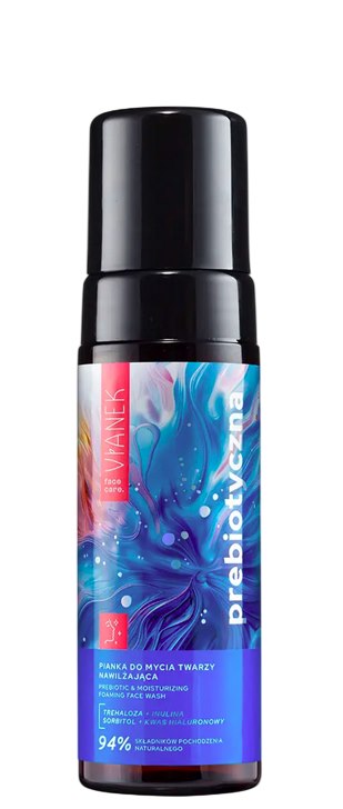 Vianek Pianka do twarzy nawilzajaca Prebiotyczna 150ml