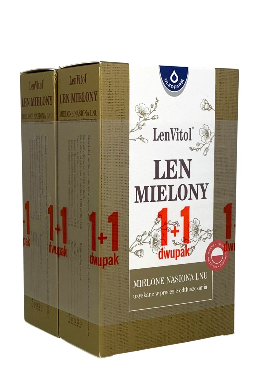 OLEOFARM Len mielony 200g + 200g
