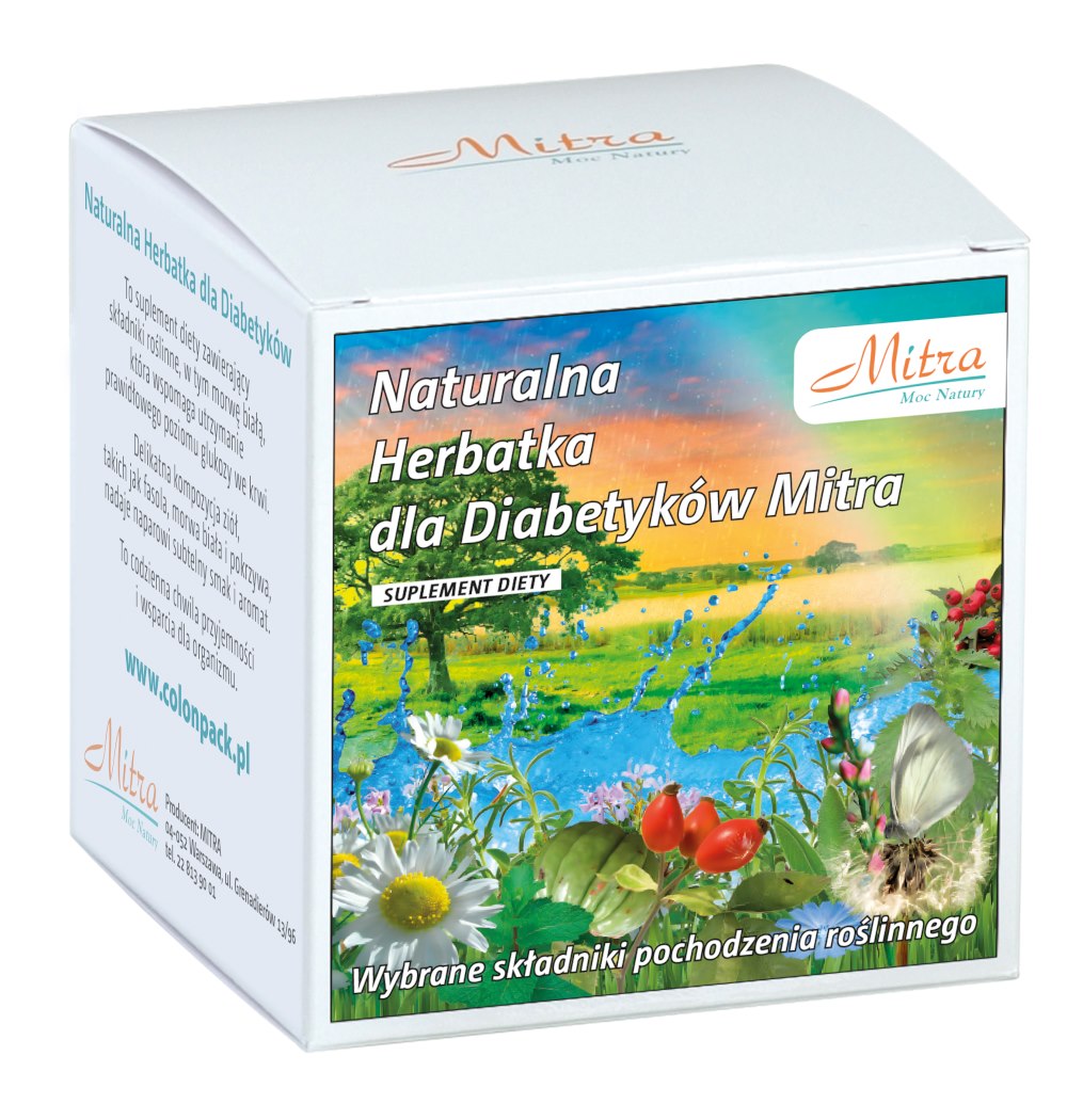 Mitra Naturalna herbatka dla diabetyków 30x2g