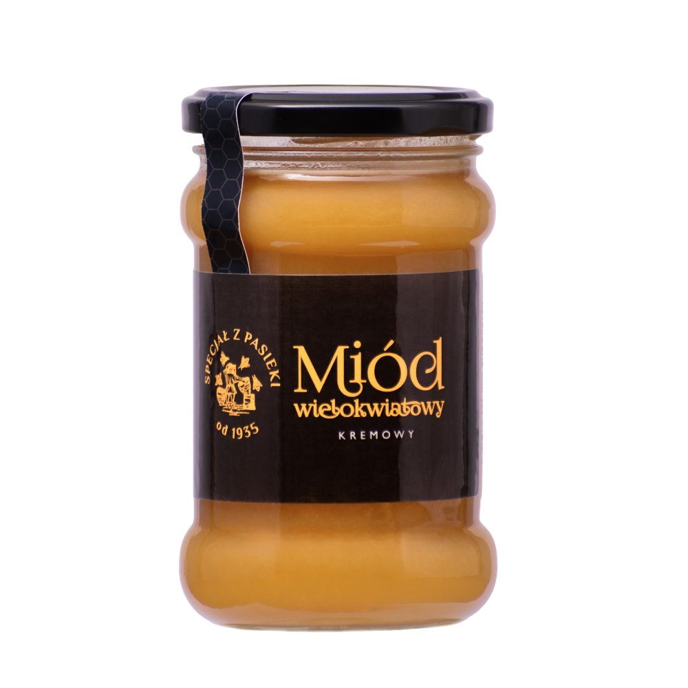Specjal z Pasieki Miod Wielokwiatowy-kremowy- 380g