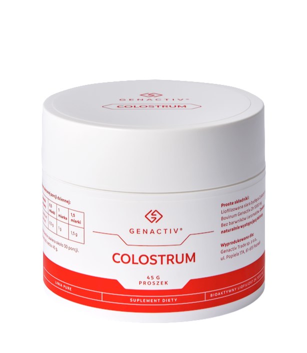 Genactiv Colostrum Proszek puszka 45g
