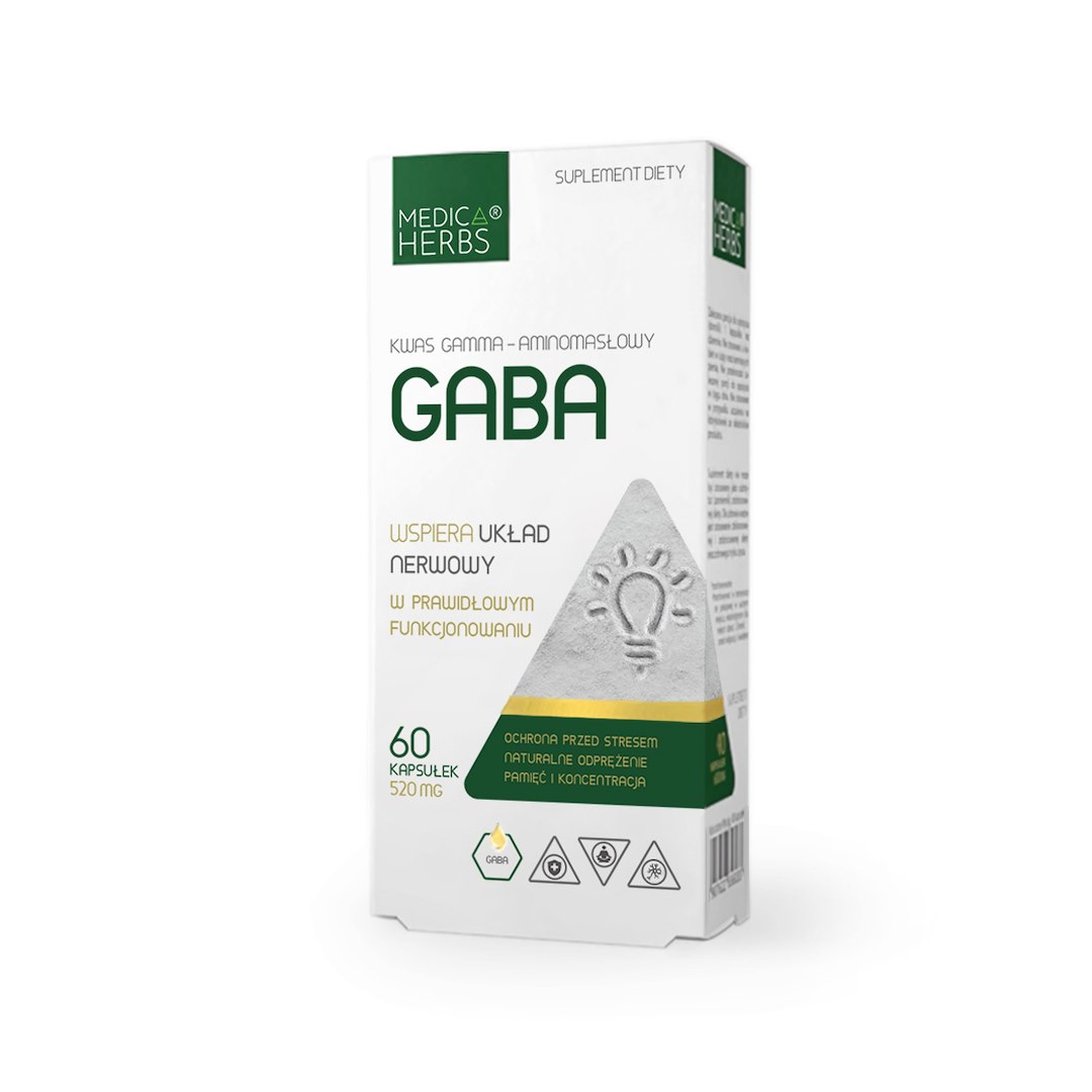 Medica herbs Gaba 520 mg 60 kaps