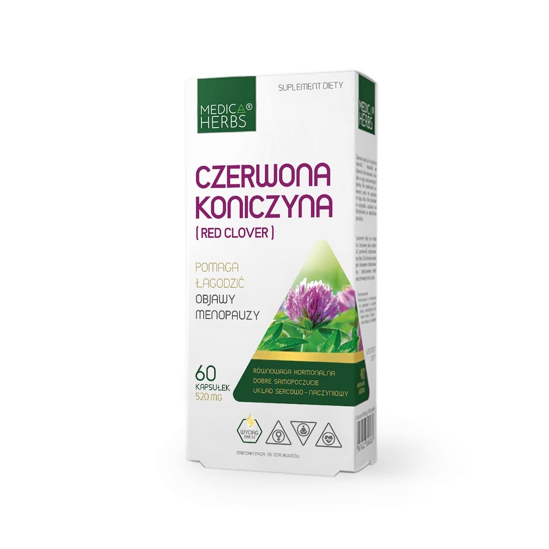 Medica herbs czerwona koniczyna- 60 kaps