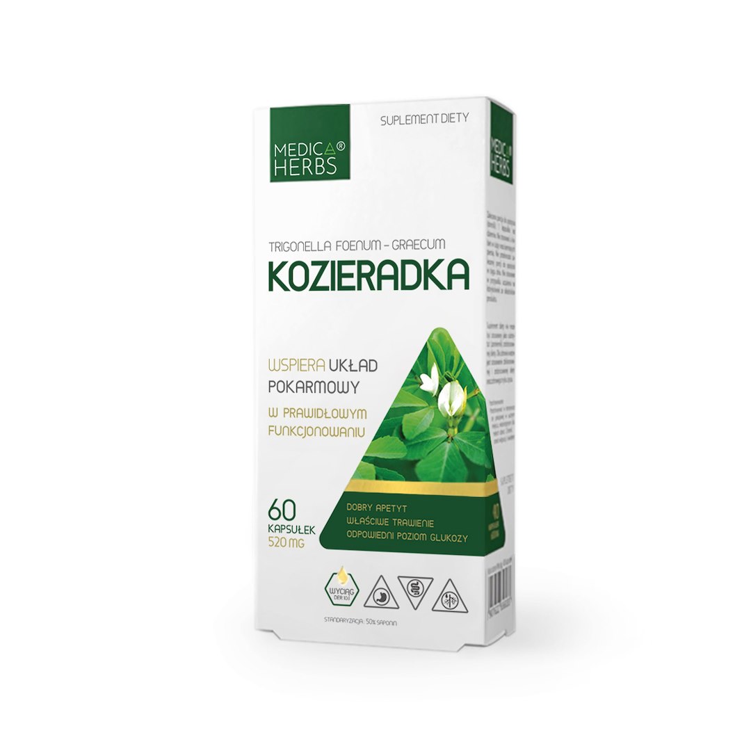 Medica Herbs Kozieradka 60 kaps