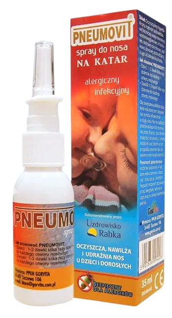 Pneumovit Spray do nosa NA KATAR 35ml