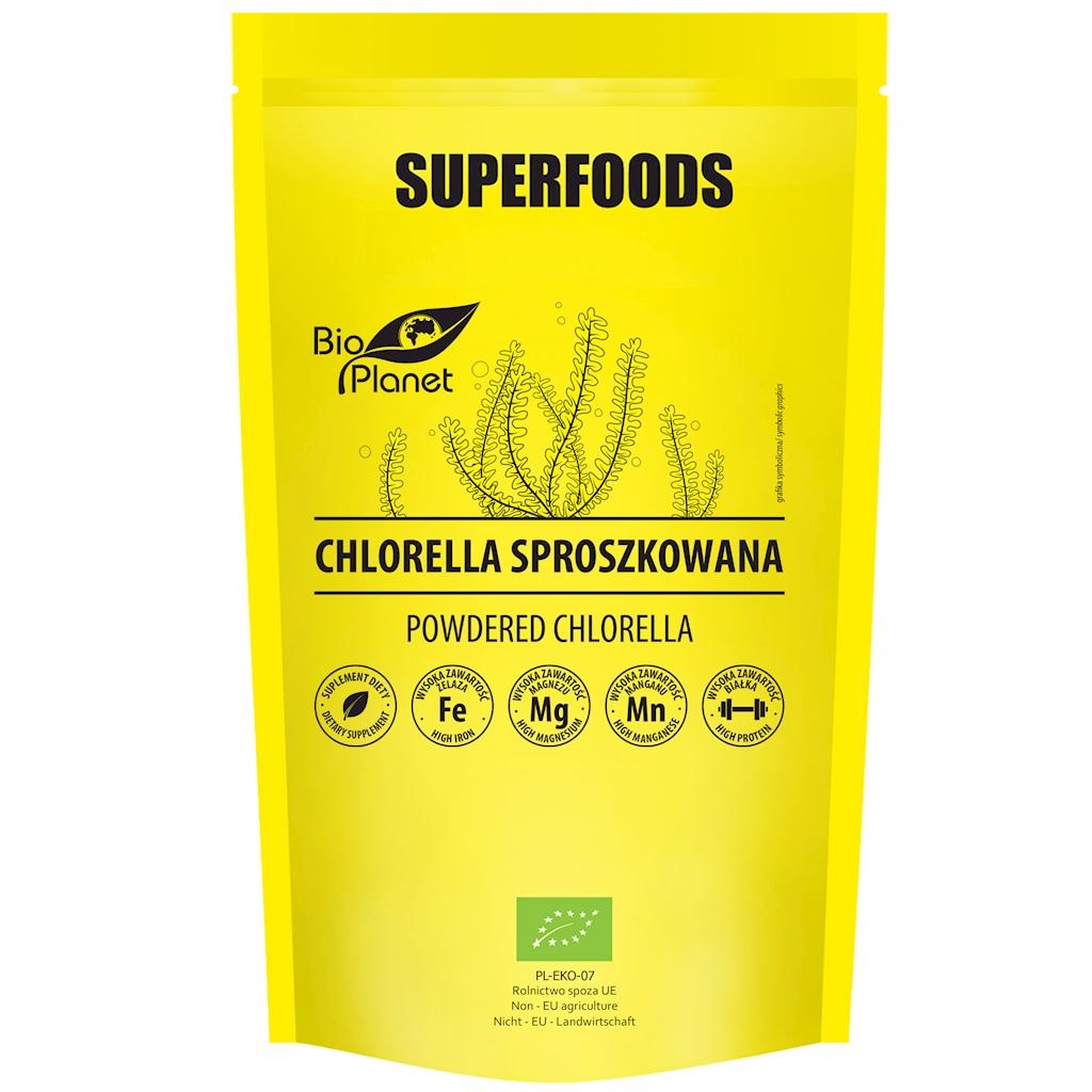 Bio Planet Chlorella Sproszkowana-200g