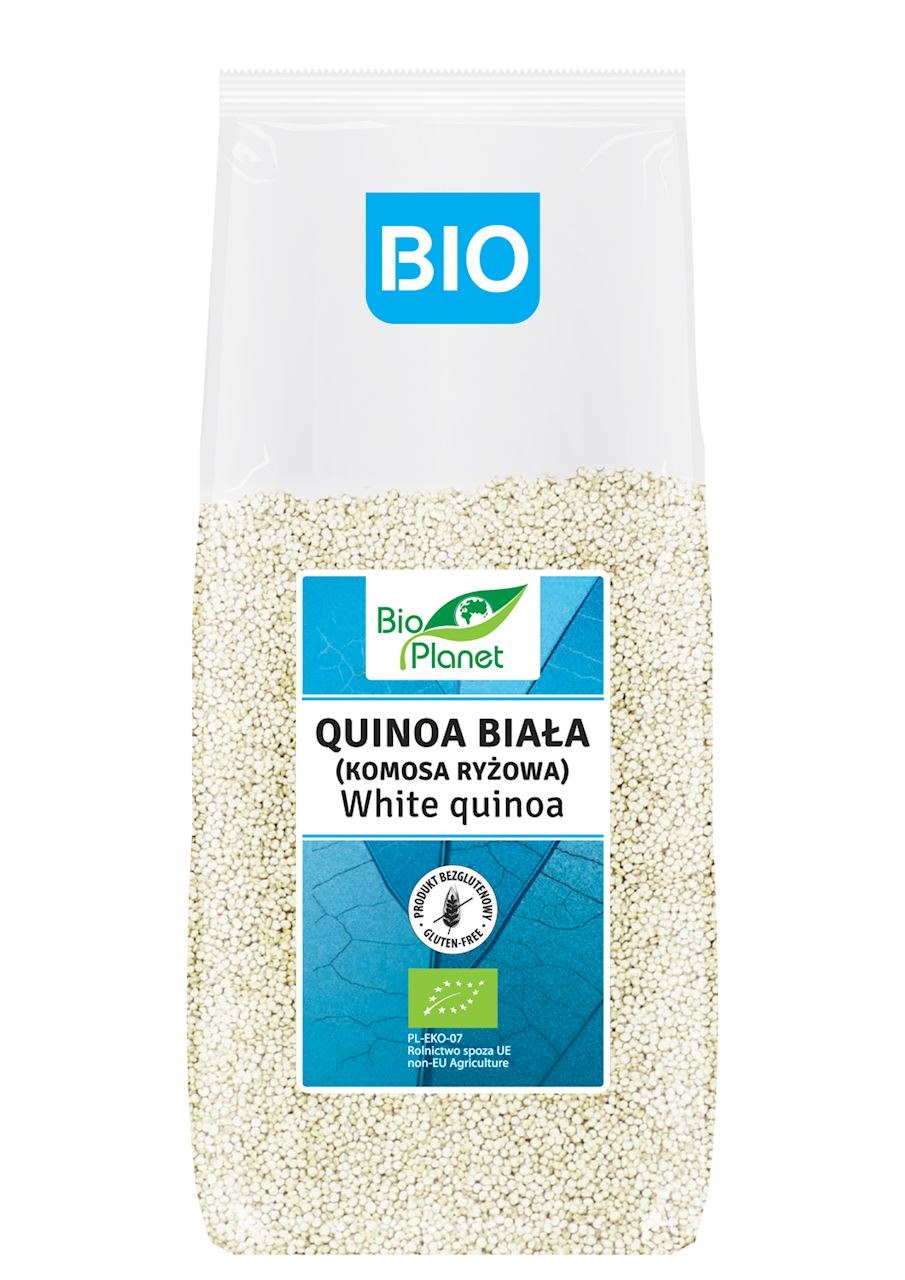 Bio Planet Quinoa Biala ( Komosa ryzowa) Bezglutenowa BIO 1kg
