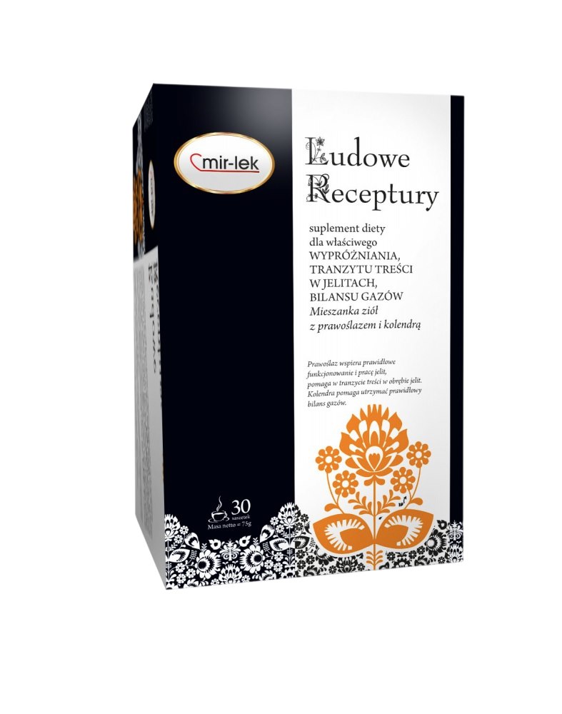 Mir lek Ludowe receptury wyproznianie, gazy 30 sasz