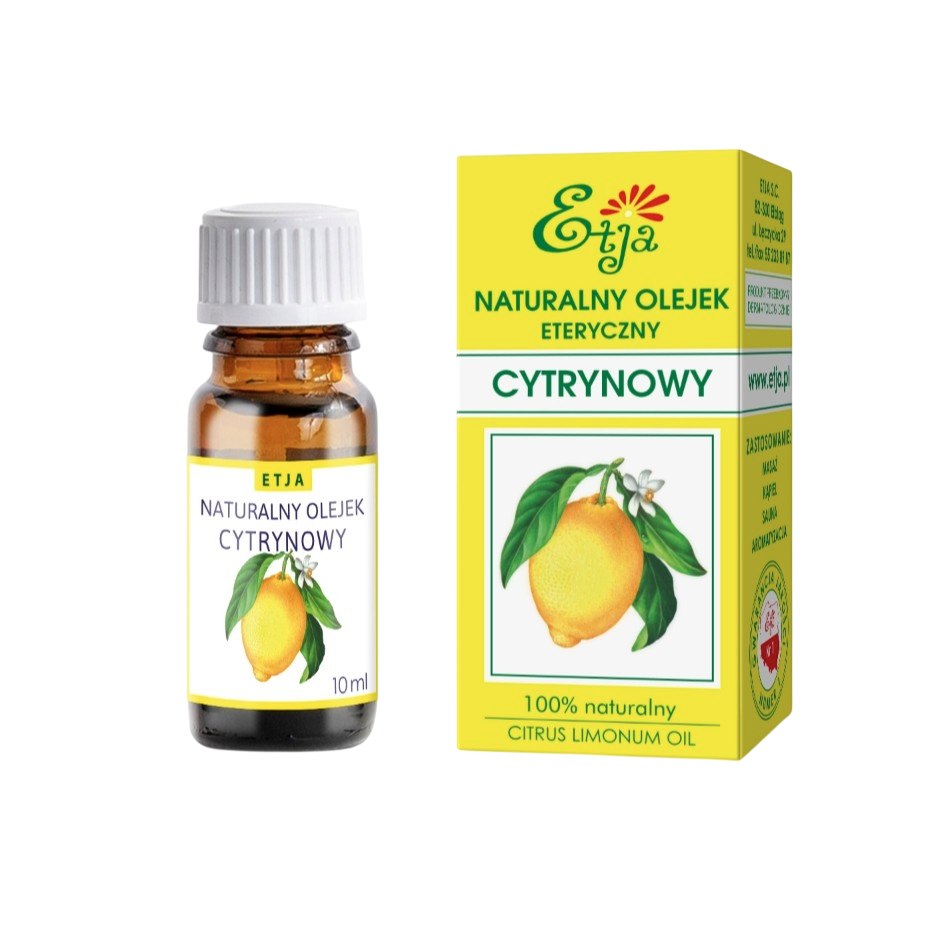 ETJA Olejek eteryczny naturalny - Cytrynowy 10ml