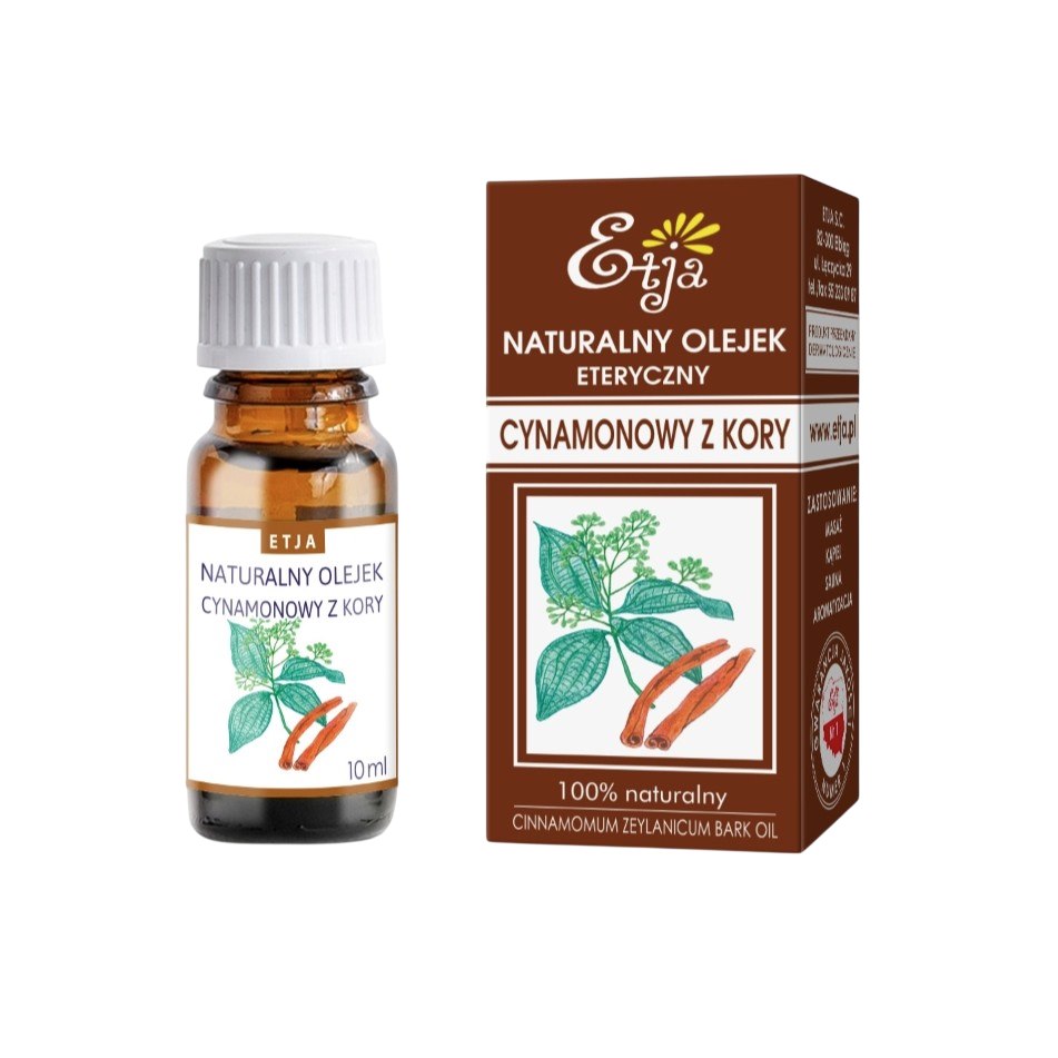 ETJA Olejek eteryczny naturalny - Cynamonowy 10ml