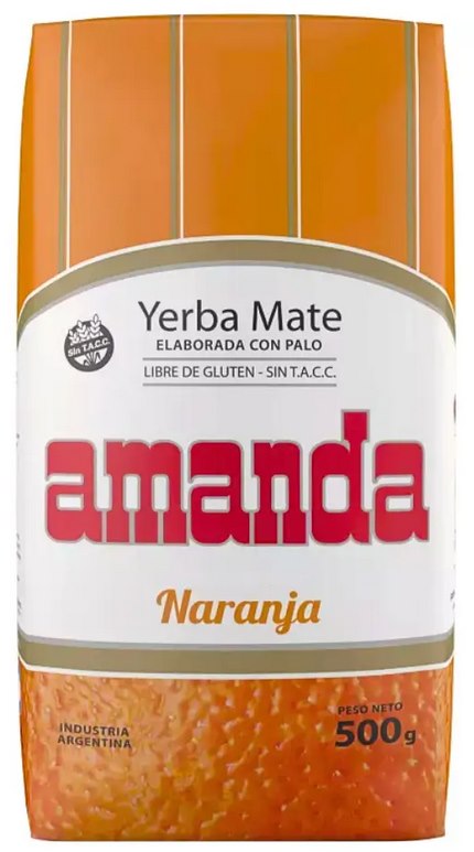 Yerba Mate AMANDA Pomaranczowa- 500g