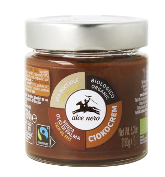 Alce Nero krem orzechowo czekoladowy bio 180g