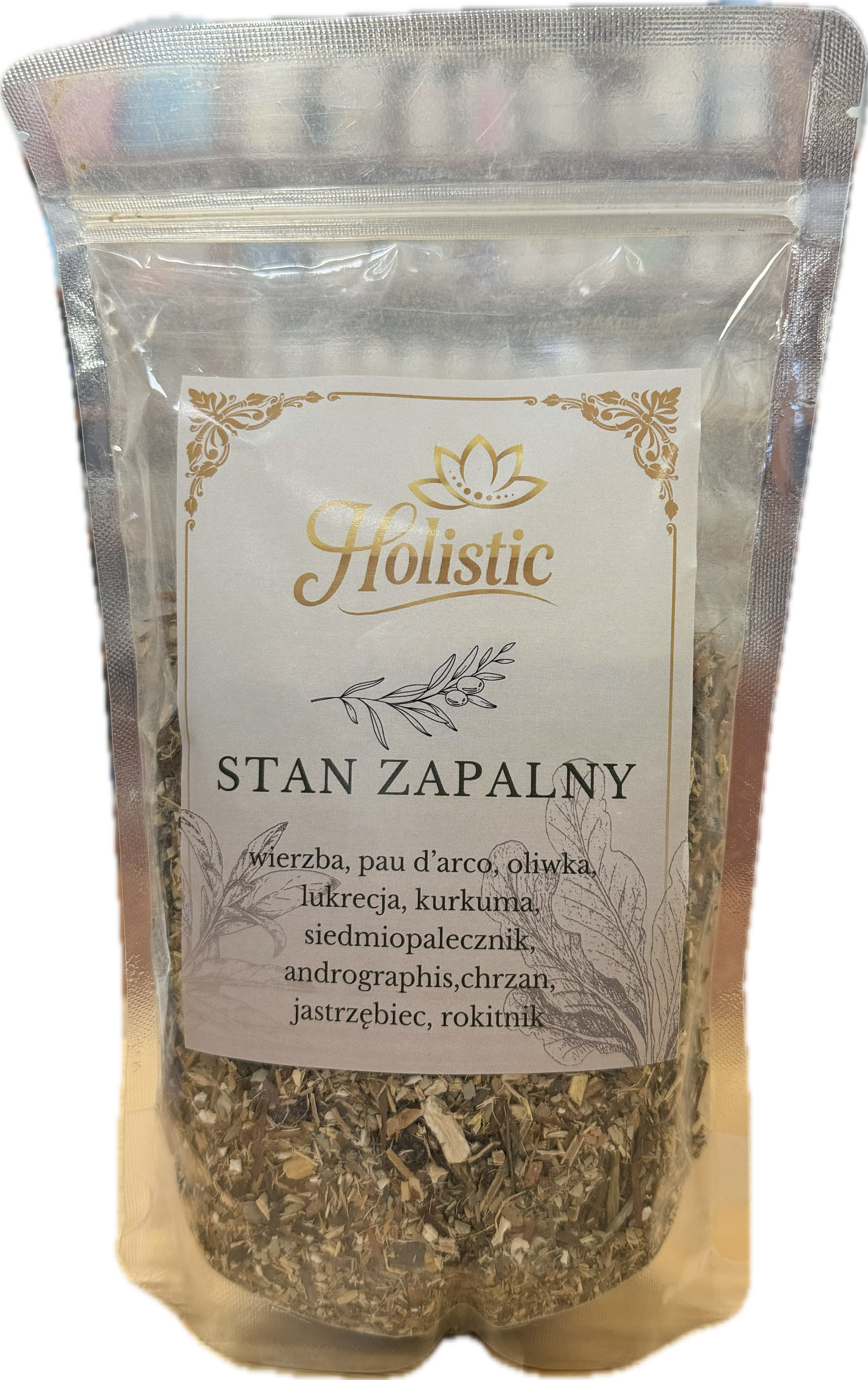 Holistic Mieszanka ziołowa STAN ZAPALNY- 220g
