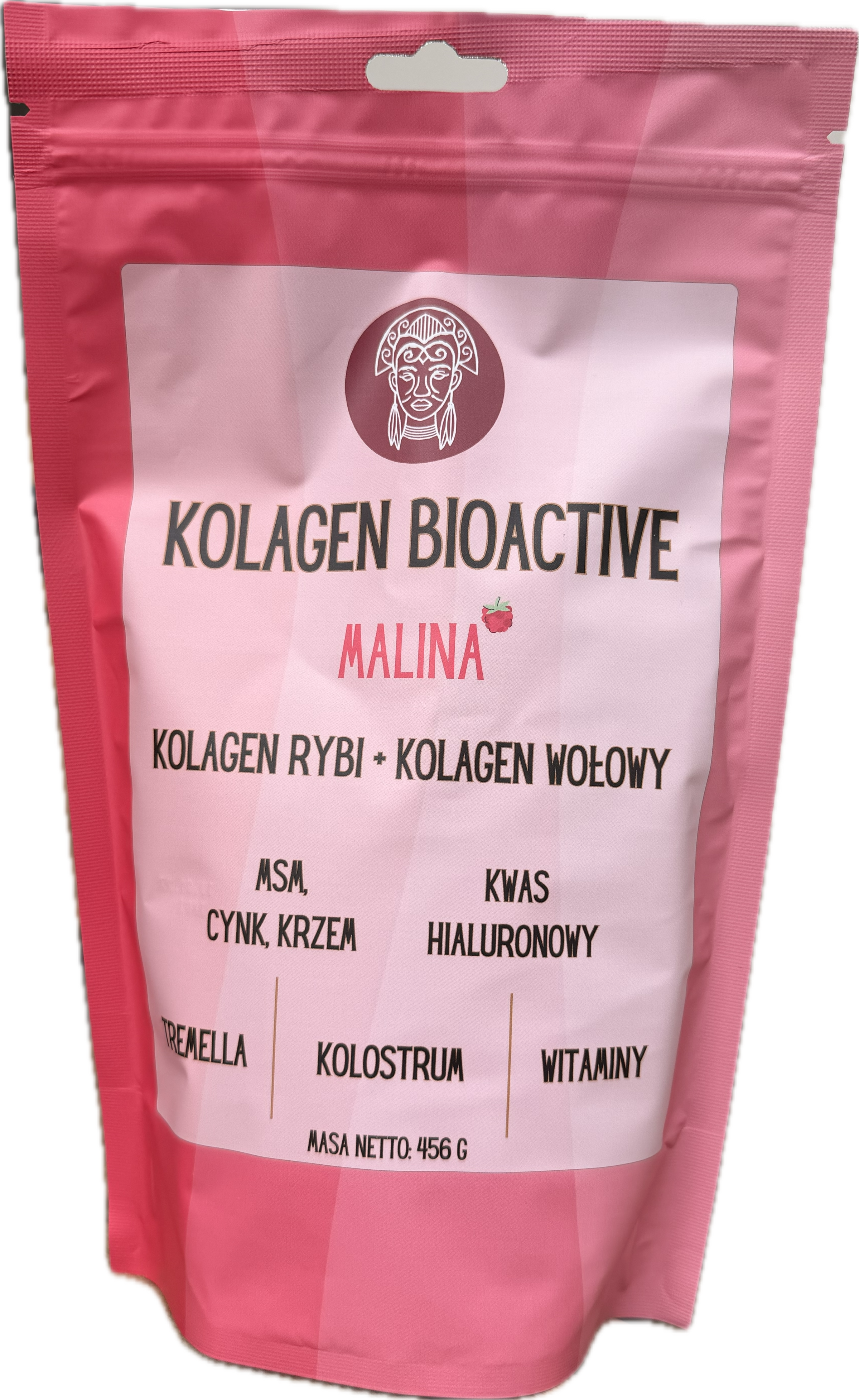 Kolagen Malinowy Bioactive Szamanka 450g- Kapibara
