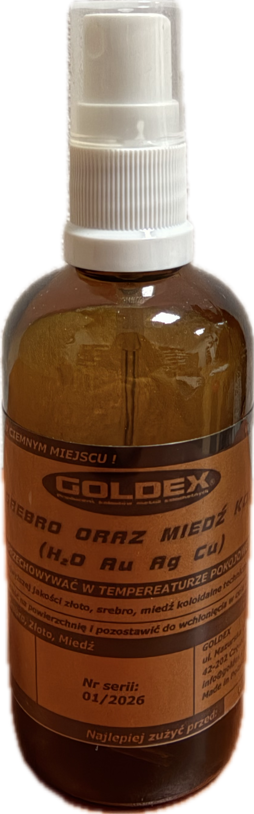 Preparat do higieny intymnej (Au Ag Cu) 100 ml GOLDEX