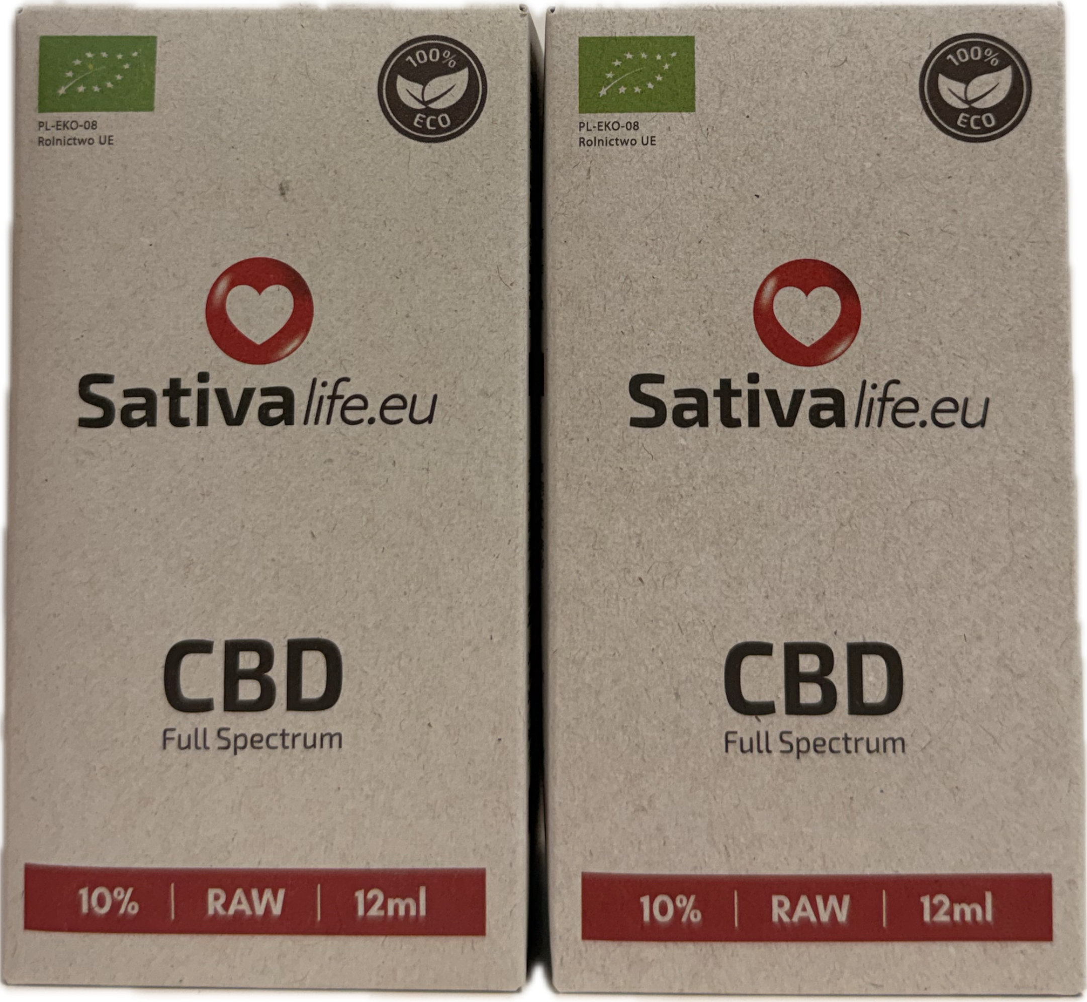 Sativa Life Zestaw duo mini (Olejek CBD 10% 2x)