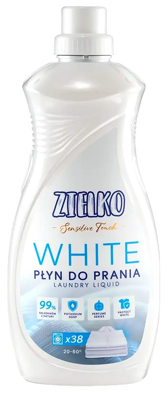 Zielko Płyn do prania tkanin białych Sensitive Touch 1520ml