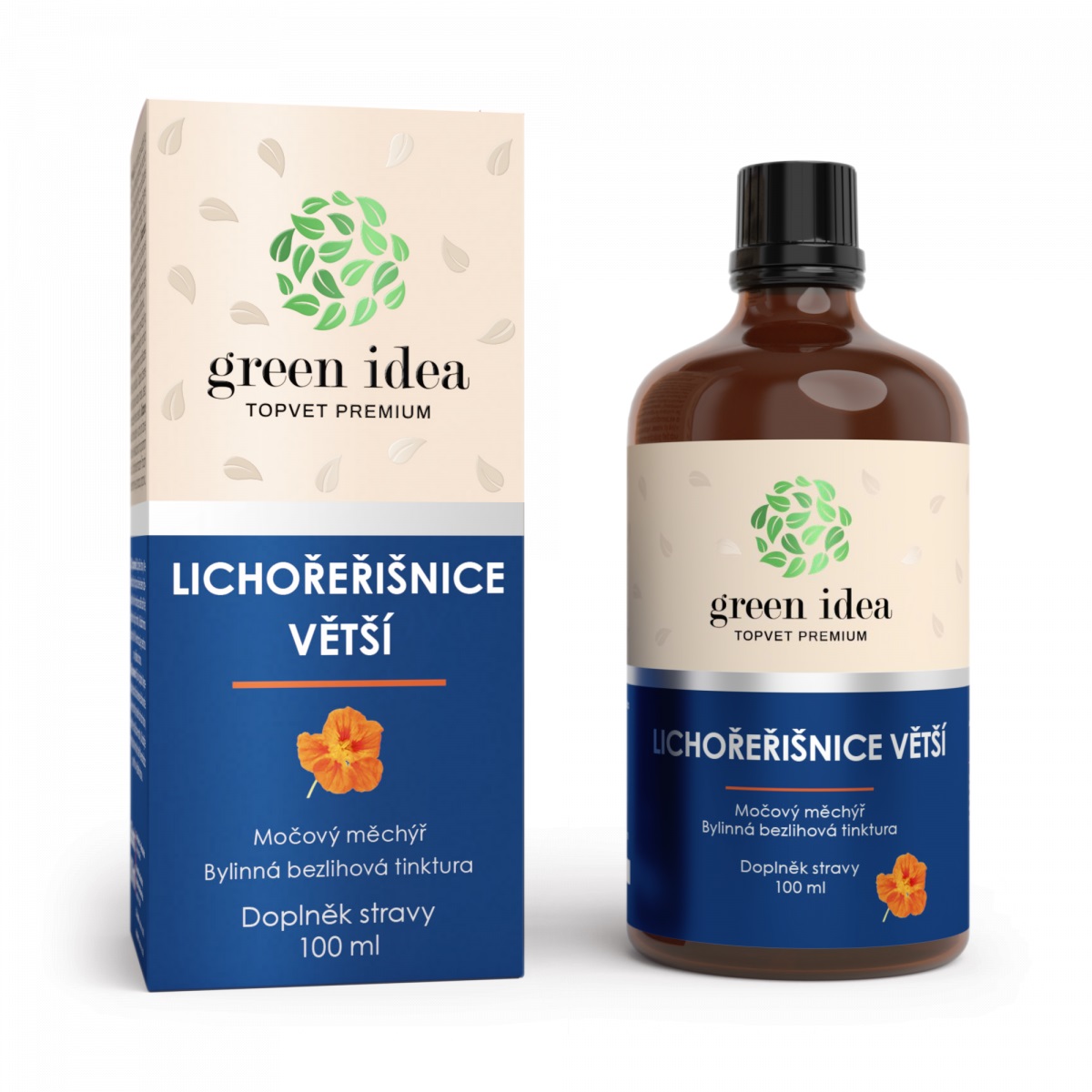 Topvet Green Idea Krople bezalkoholowe z Nasturcji - 100 ml