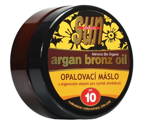 Vivaco Masło do opalania z BIO olejem arganowym SPF 10 -200ml