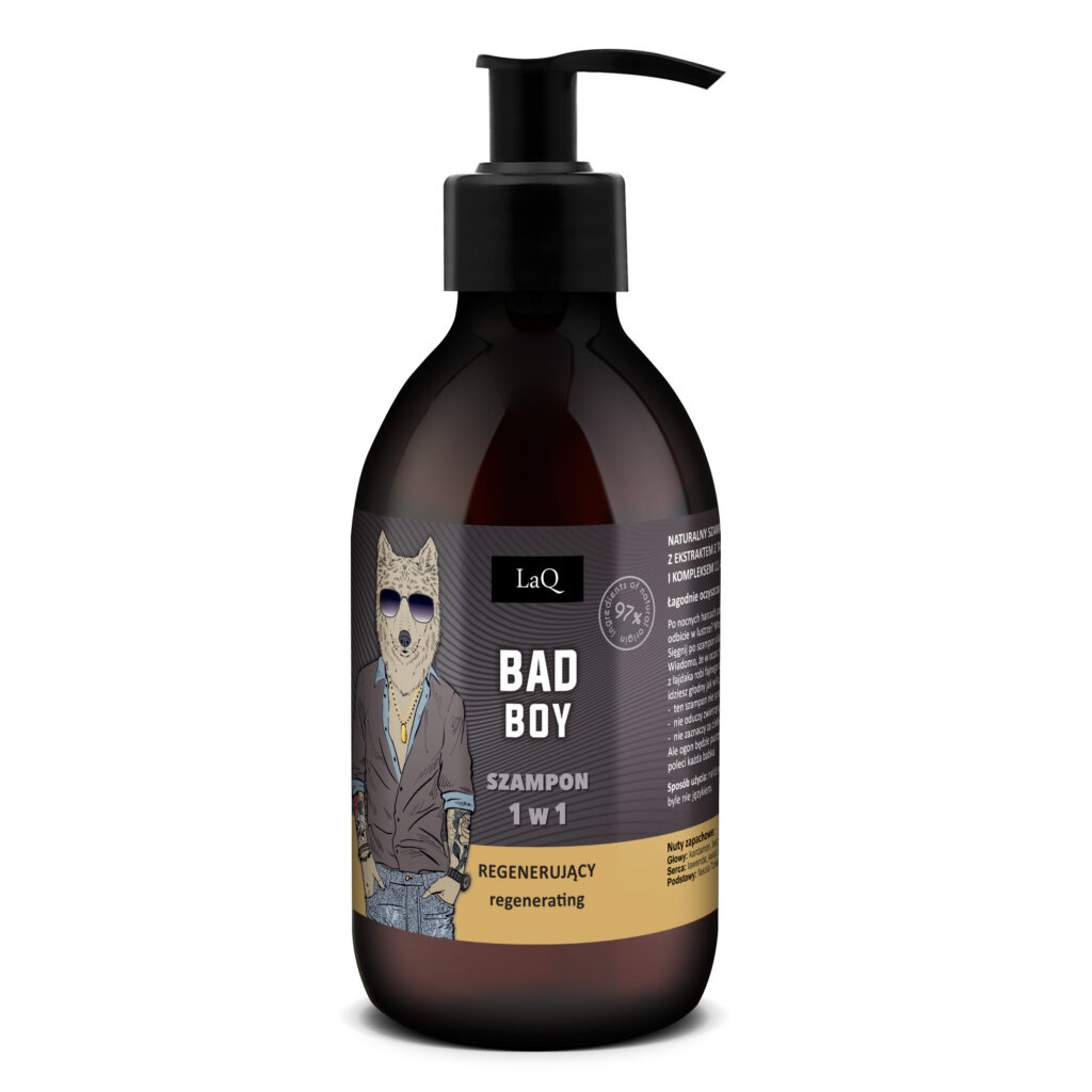 Laq BAD BOY Szampon 1w1 300ml