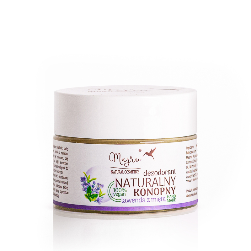 Dezodorant naturalny konopny lawenda z miętą- 50ml