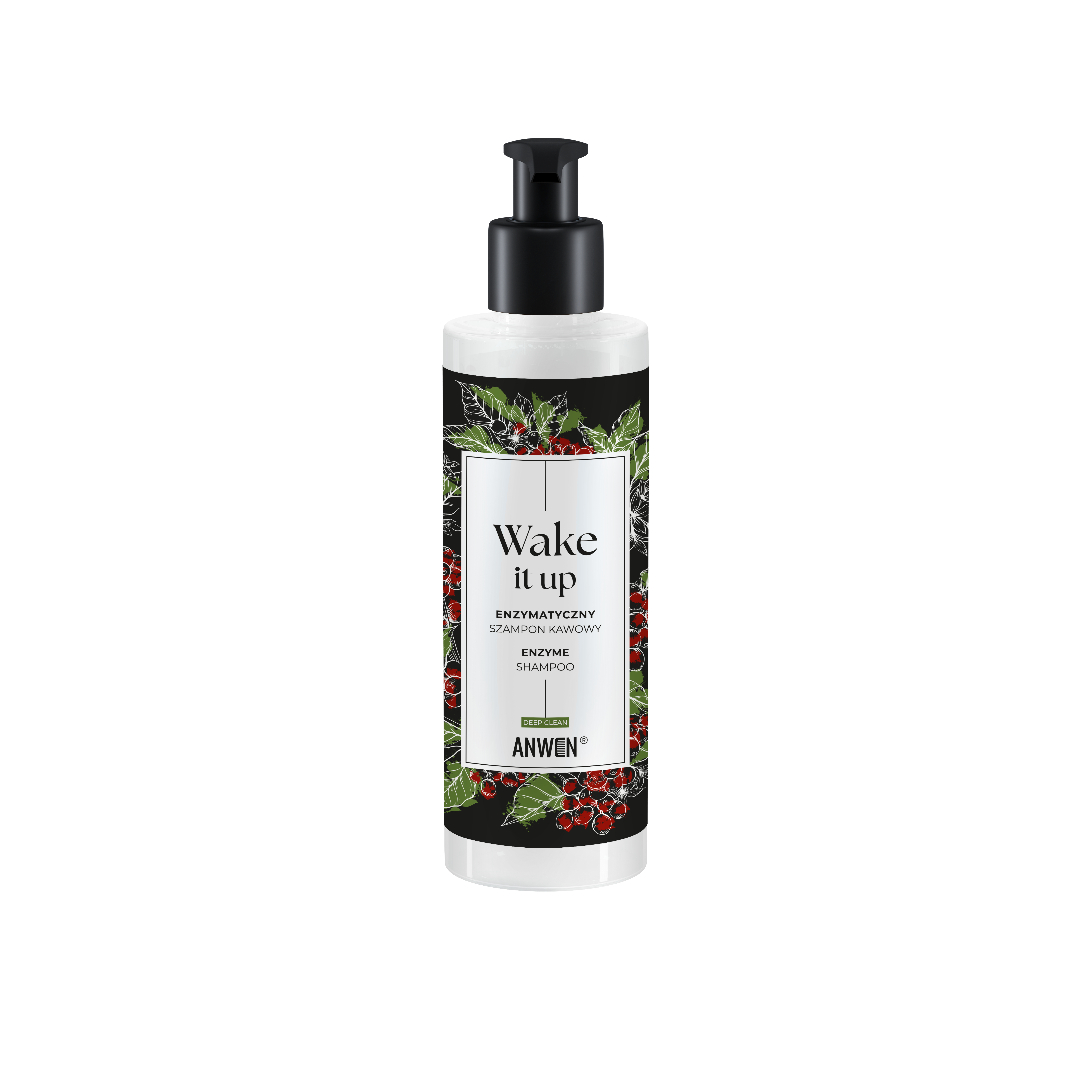 Anwen Szampon WAKE IT UP Kawowy enzymatyczny- 200ml