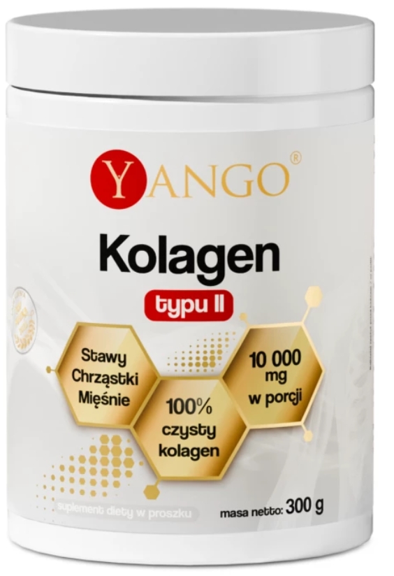 Yango kolagen wolowy typu II - 300g