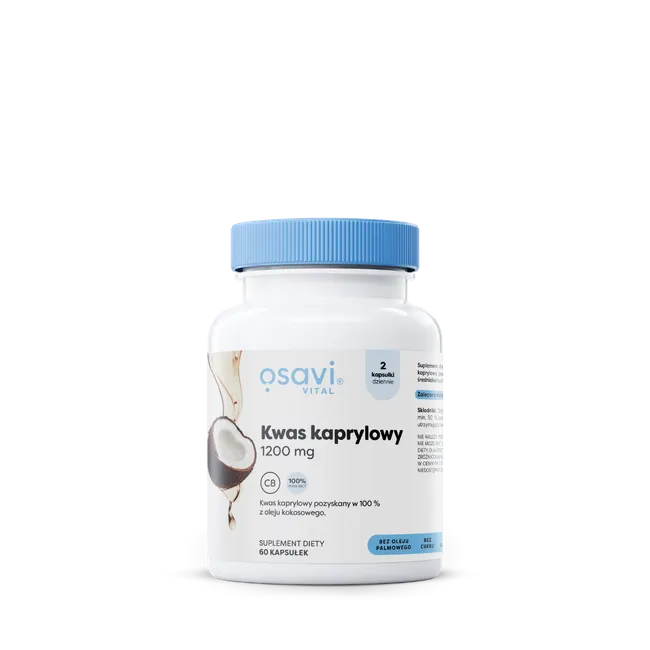 Osavi Kwas Kaprylowy 1200mg 60kaps