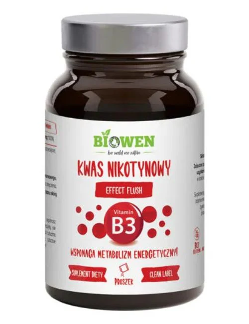 Biowen Niacyna (witamina B3) 120 g proszek