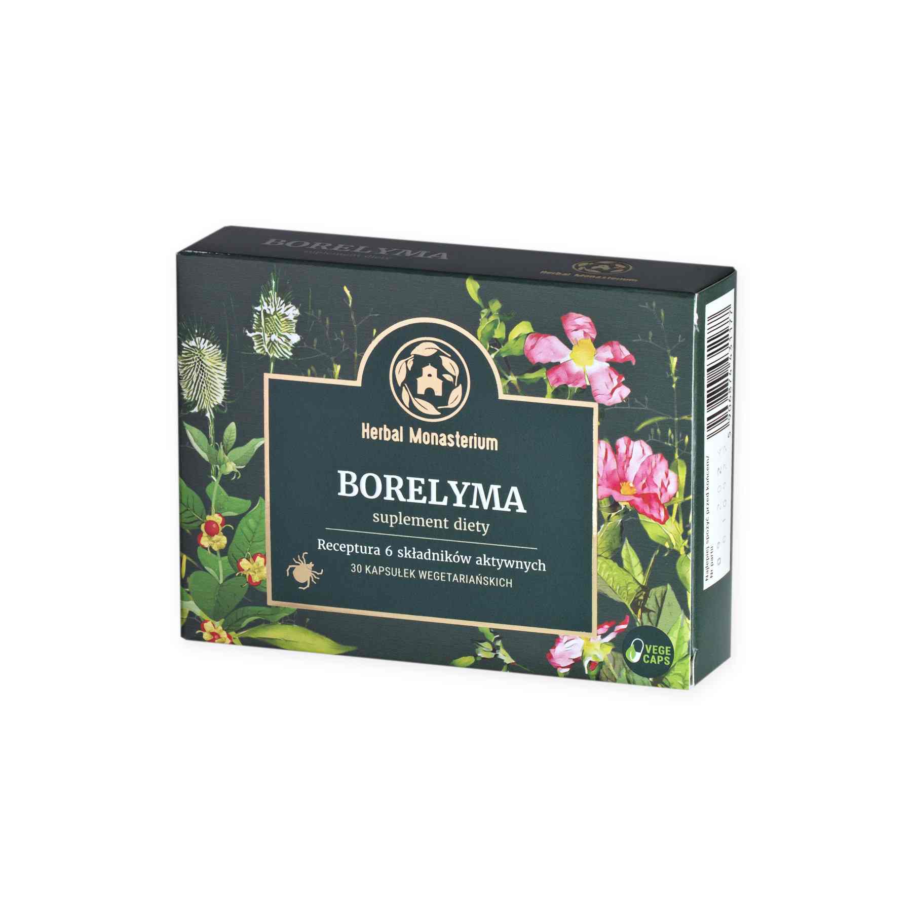 Herbal Pharmaceutical Borelyma 30 kapsułek