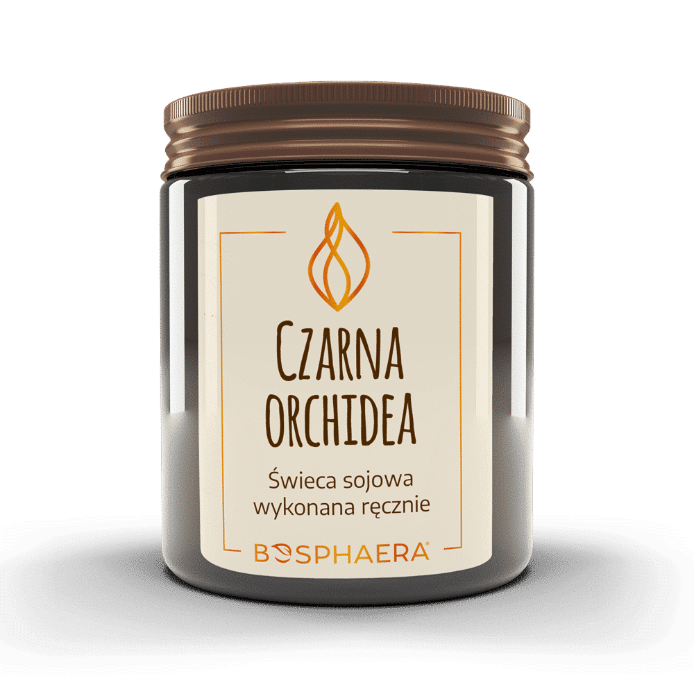Bosphaera Świeca Sojowa Czarna Orchidea- 190g