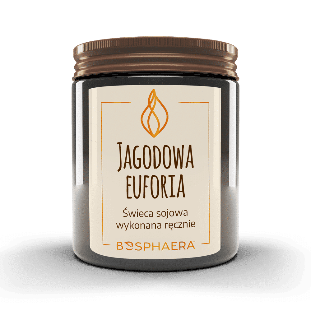 Bosphaera Świeca Sojowa JAGODOWA EUFORIA 190g