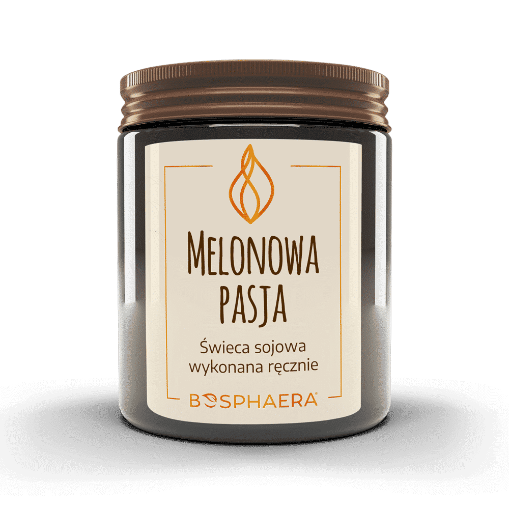 Bosphaera Świeca Sojowa MELONOWA PASJA -190g