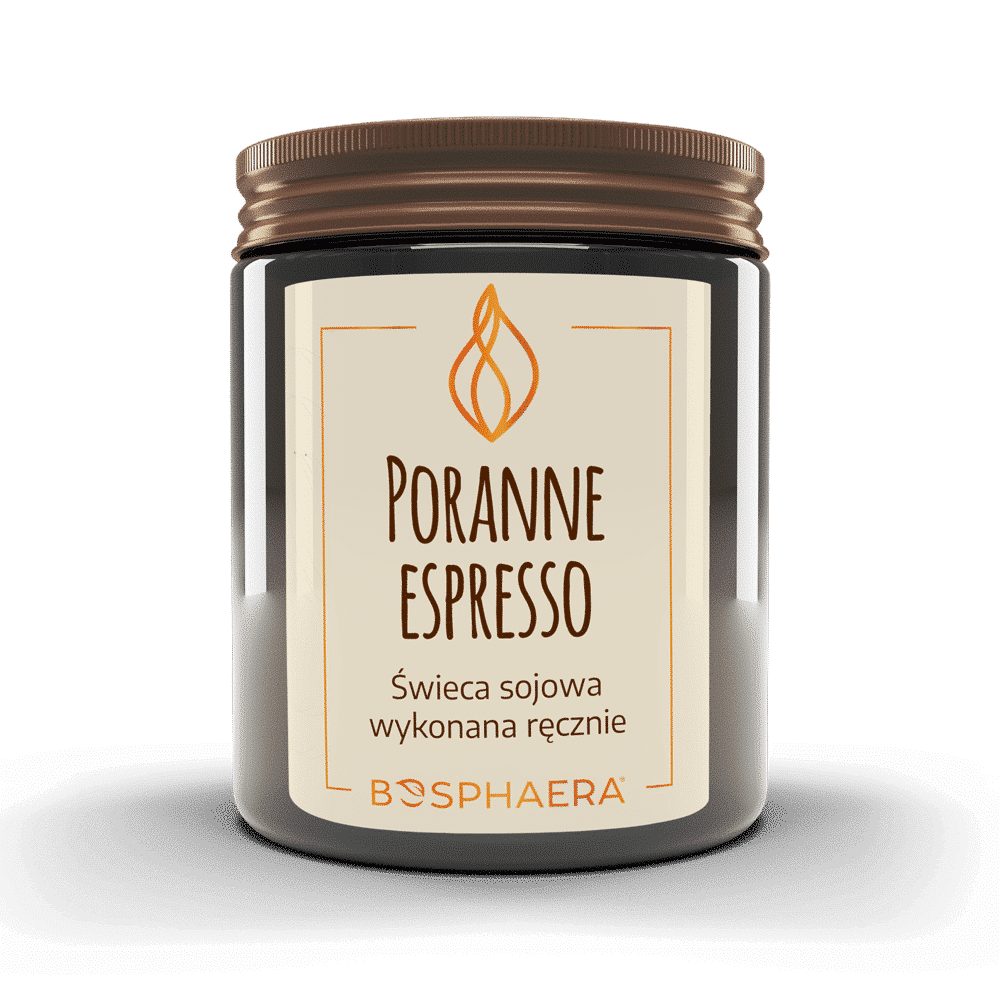 Bosphaera Świeca Sojowa Poranne Espresso 190g