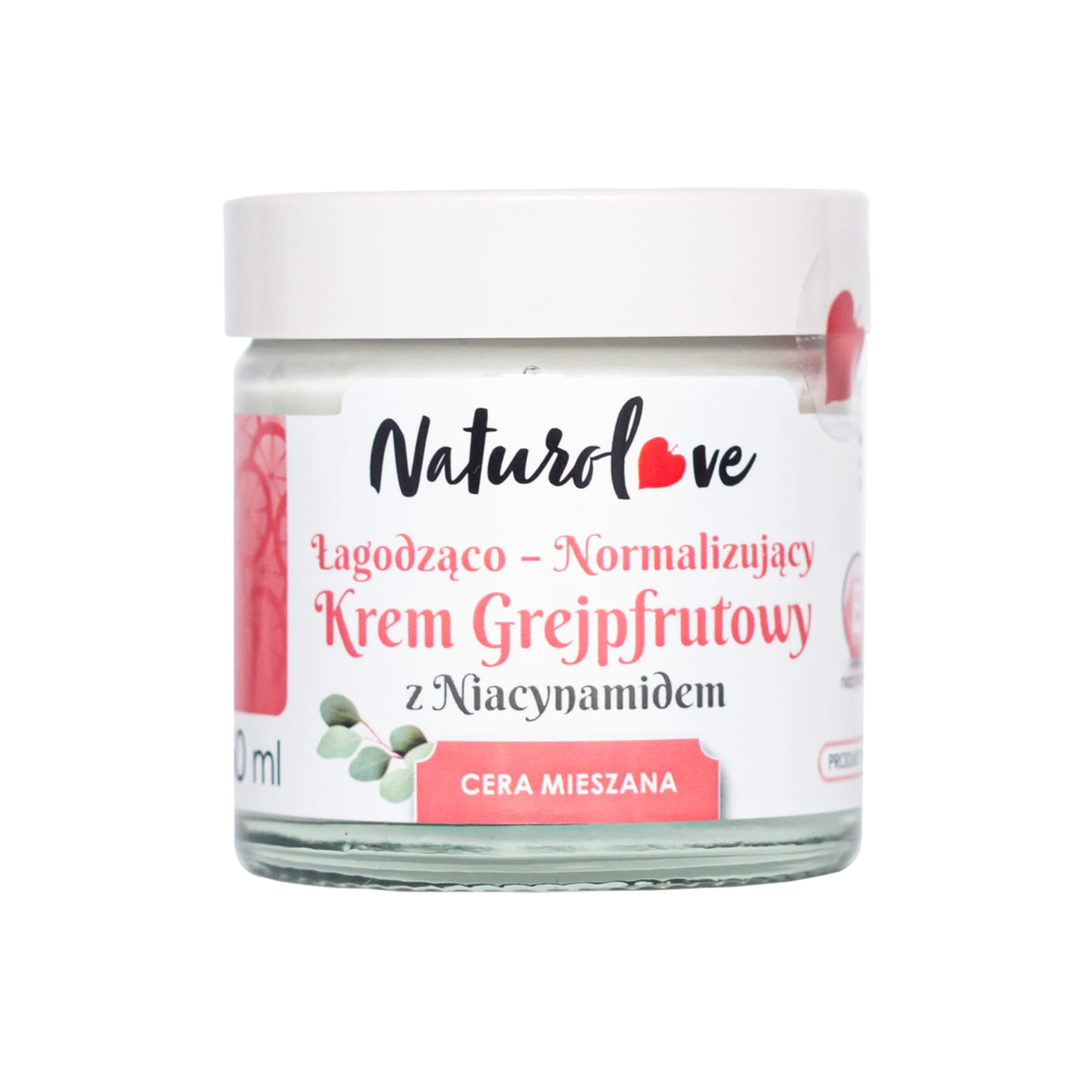 Naturolove Lekki Krem Grejpfrutowy z Niacynamidem- 60ml