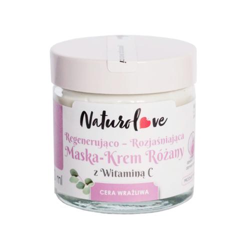 Naturolove Krem – Maska Różana z Witaminą C- 60ml