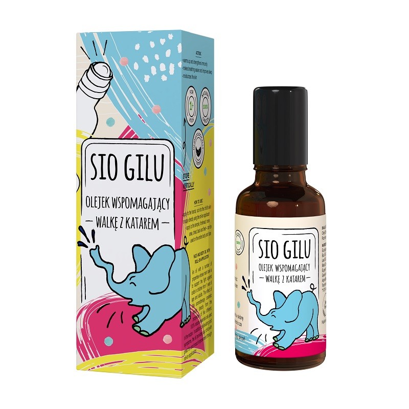 Sio Gilu Olejek wspomagający walkę z katarem 30ml