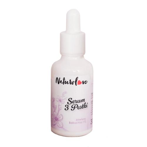 Naturolove Serum 3 pestki z Bakuchiolem 1%-30ml